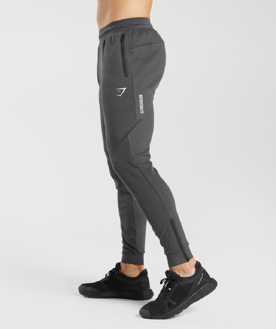 Pantalones Jogger Gymshark Apex Technical Hombre Negras Gris | CO 3747JPQ